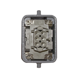 6 pin base hood connector female ins